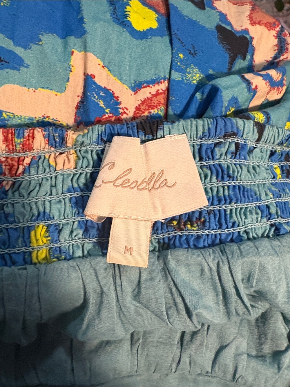 Cleobella Suri Mini Skirt in Calypso SZ M EUC - Picture 4 of 6